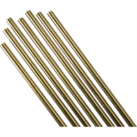 Baguettes nues pour soudage TIG en longueurs de 36", 5/32", Bronze pour soudo-brasage Duraquip Inc