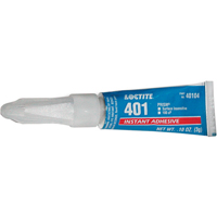 401 General Purpose Instant Adhesive, Clear, Tube, 3 g Duraquip Inc
