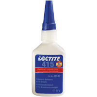 Adh&eacute;sif Super Bonder 415, Transparent, Bouteille, 1 oz Duraquip Inc