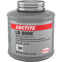 Lubrifiant antigrippant &agrave; base de cuivre, 4 oz, Canette &agrave; dessus brosse, 1800°F (982°C) Temp&eacute;rature max. Duraquip Inc