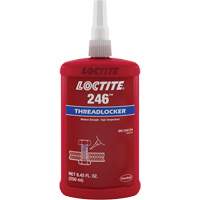 Threadlocker 246 High Temperature, Blue, Medium, 250 ml, Bottle Duraquip Inc