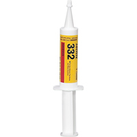 Structural Adhesive 332 Severe Environment , 623 g., Syringe, Amber Duraquip Inc