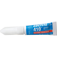 410 Instant Adhesive, Black, Tube, 3 g Duraquip Inc