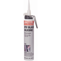 Superflex RTV Silicone Adhesive Sealant, Cartridge, Black Duraquip Inc