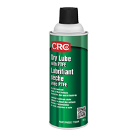 Produit lubrifiant sec &agrave; base de PTFE CRC, Canette a&eacute;rosol, 284 g Duraquip Inc