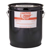 E-20P Fast Setting Structural Adhesives , 5 gal., Pail, Two-Part, White Duraquip Inc