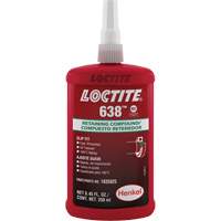 Compos&eacute; de retenue Loctite 638, 250 ml, Bouteille, Vert Duraquip Inc