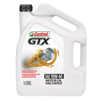 GTX&reg; 10W40 Motor Oil, 5 L, Jug Duraquip Inc