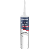 Momentive Silicone Sealant, Cartridge, Clear Duraquip Inc