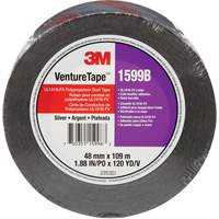 Ruban en polypropylène Venture Tape<sup>MC</sup> 1599B, 3 mils, Argent, 48 mm (2") x 109,7 m (359,9') AG509 | Duraquip Inc