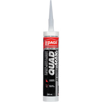 Quad&reg; Max Siding & Window Sealant, 280 ml, Tube, Off-White Duraquip Inc