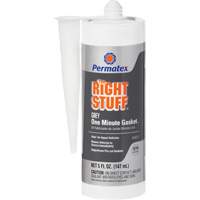 The Right Stuff&reg; Instant Gasket Maker, Cartridge, Grey Duraquip Inc