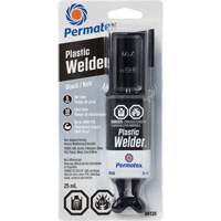 Plastic Welder Epoxy, 25 ml, Syringe, Two-Part, Black Duraquip Inc