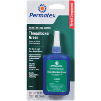 Penetrating Grade Threadlocker, Green, Low, 36 ml, Bottle AH130 | Duraquip Inc