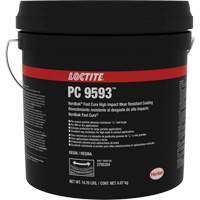 Rev&ecirc;tement de protection contre lusure 9593 Nordbak, Bleu, 10 kg, Seau Duraquip Inc