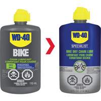 Bike Dry Chain Lubricant, Bottle Duraquip Inc