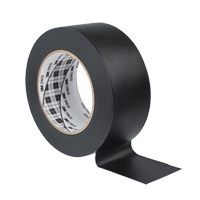 Rubans adh&eacute;sifs en vinyle 3903, 1245 mm (49") la x 46 m (151') lo, 6,5 mils, Noir Duraquip Inc