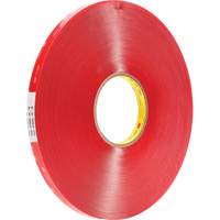 VHB Tape, 66 m (216') L x 6 mm (1/4") W, 23 mils, Acrylic Duraquip Inc