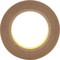 Ruban double face, Polyester, 25,4 mm (1") la x 33 m (108') lo, 4 mils &eacute;pais Duraquip Inc