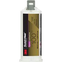 Scotch-Weld Adhesive, 1.64 fl. oz., Cartridge, Two-Part, Translucent Duraquip Inc