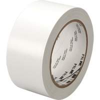Ruban en vinyle pour travaux g&eacute;n&eacute;raux 764, 25,4 mm (1") la x 32,9 m (108') lo, 5 mils, Blanc Duraquip Inc