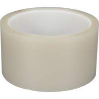 Polyester Film Tape, Polyester, 50.8 mm (2") W x 66 m (216') L, 2.2 mils Thick Duraquip Inc