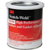 Scotch-Weld High-Performance Rubber & Gasket Adhesive, Gallon, Brown Duraquip Inc