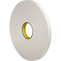 Foam Tape, 16.5 m (54') L x 18 mm (3/4") W, 6 mils, Urethane Duraquip Inc