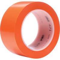 Ruban en vinyle 471, 50,8 mm (2") la x 32,9 m (108') lo, 5,2 mils, Orange Duraquip Inc