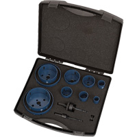 Electrician's Master Holesaw Kit, 12 Pieces Duraquip Inc