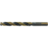 Jet-Kut&reg; Black & Gold Premium M2 Prentice Drill Bit, 9/16", High Speed Steel, 135° Point Duraquip Inc