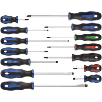 JTSD-14S Ergonomic Screwdriver Set, 14 Pcs. Duraquip Inc