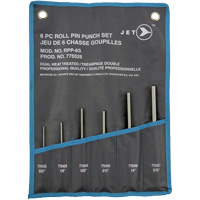 RPP-6S Roll Pin Punch Set, 6 Pieces Duraquip Inc