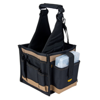 Porte-outils, Toile, 25 pochettes, Noir Duraquip Inc