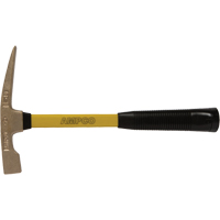Bricklayer's Hammer, 1.5 lbs. Head Weight, 14" L Duraquip Inc