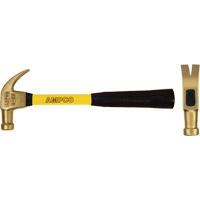 Curved-Claw Nail Hammer, 0.75 lbs. Head Weight, 14" L Duraquip Inc