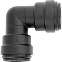 Union en coude 90° pour conduite d'air, 1", Plastique Duraquip Inc