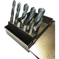 Prentice Drill Bit Set, 5 Pieces, High Speed Steel Duraquip Inc