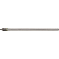 Solid Carbide Burr, SG-1L6, 1/4" Dia., 1/4" Shank, 1/2" Depth of Cut Duraquip Inc