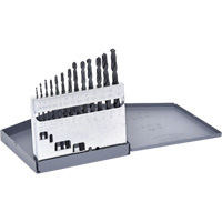 Hyper Jobber Length Drill Bit Set, 13 Pieces, High Speed Steel Duraquip Inc