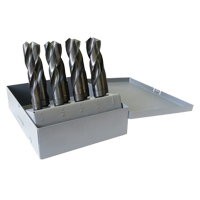 Reduced Shank Drill Bit Set, 5 Pieces, High Speed Steel Duraquip Inc