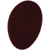 Disque de conditionnement de surface Scotch-Brite SC- DH, 8" dia., Grain Moyen, Oxyde d'aluminium Duraquip Inc