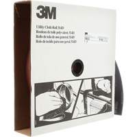 Rouleau de toile abrasive utilitaire 314D, 2" la x 150' lo, Grain 100J Duraquip Inc