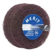 Abrasotex Non-Woven Disc Wheel, 3" Dia., Very Fine Grit, Aluminum Oxide Duraquip Inc