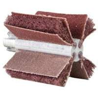 Interleaf Flap B-405 Bore Polisher, Aluminum Oxide, 80 Grit, 1-3/4" x 1-1/2" Duraquip Inc