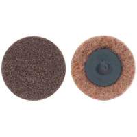 Non-Woven Quick-Change Discs, 3" Dia., Extra Coarse Grit, Aluminum Oxide Duraquip Inc
