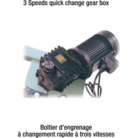 Scies &agrave; ruban pour le m&eacute;tal avec Geardrive, Horizontal/Vertical, Capacit&eacute; de coupe Rond 7" et 7" x 12" rectangulaire Duraquip Inc