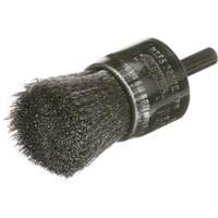 Brosse mont&eacute;e &agrave; fils ondul&eacute;s, 1", Fils 0.005 Duraquip Inc