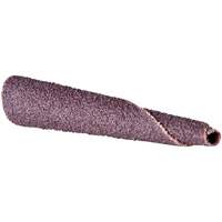 Cartouche de bande abrasive conique ALO, 150 Grain, 5/16" dia., Oxyde d'aluminium, 1-1/2" lo, 1/4" Dimension de l'arbre BY477 | Duraquip Inc