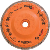 Enduro-Flex Flap Disc, 4-1/2" x 5/8"-11, Type 27, 80 Grit, Zirconia Alumina Duraquip Inc
